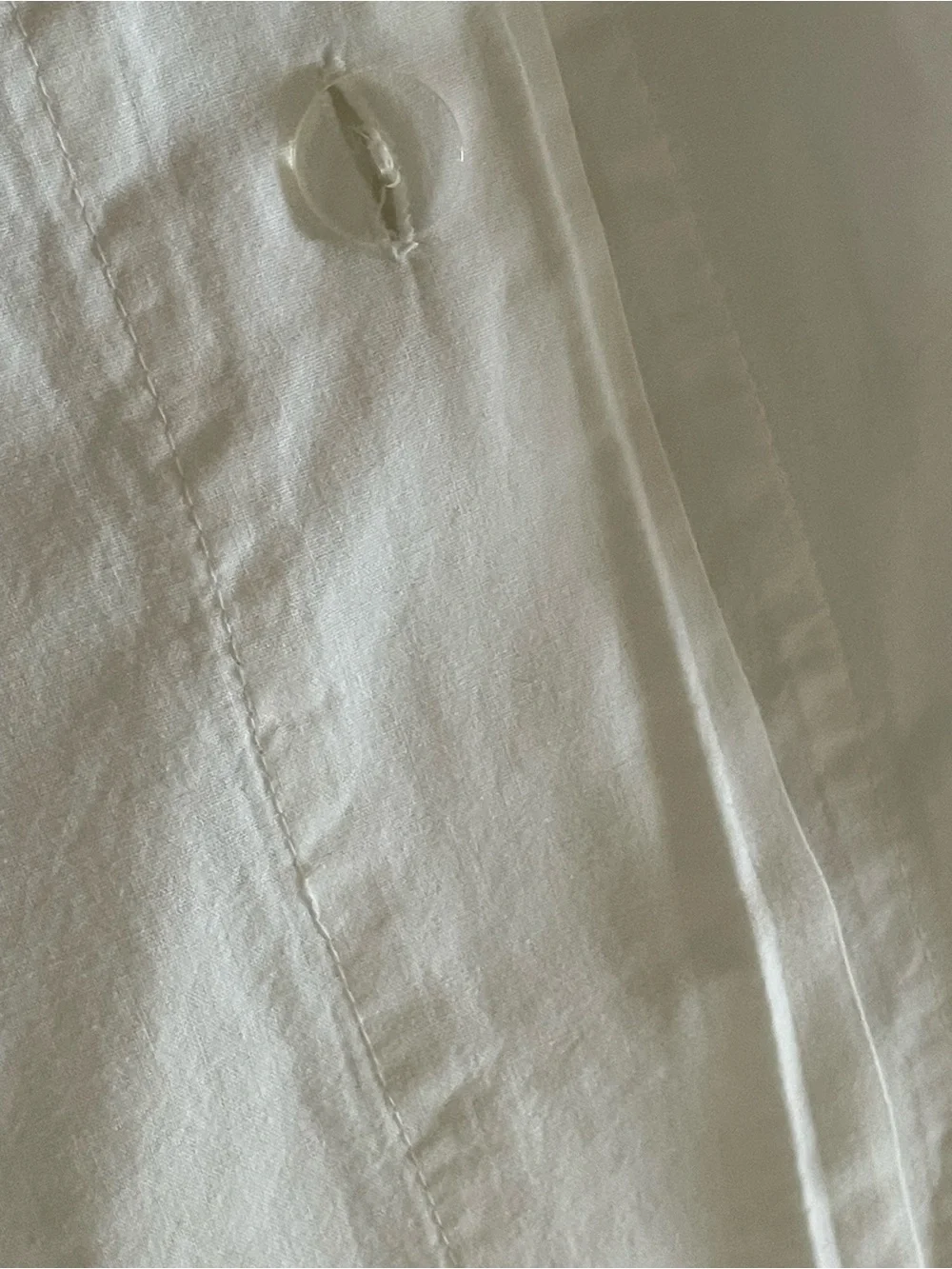 Tommy Bahama Classic White Embroidered duvet cover. Neutral Home Bedding